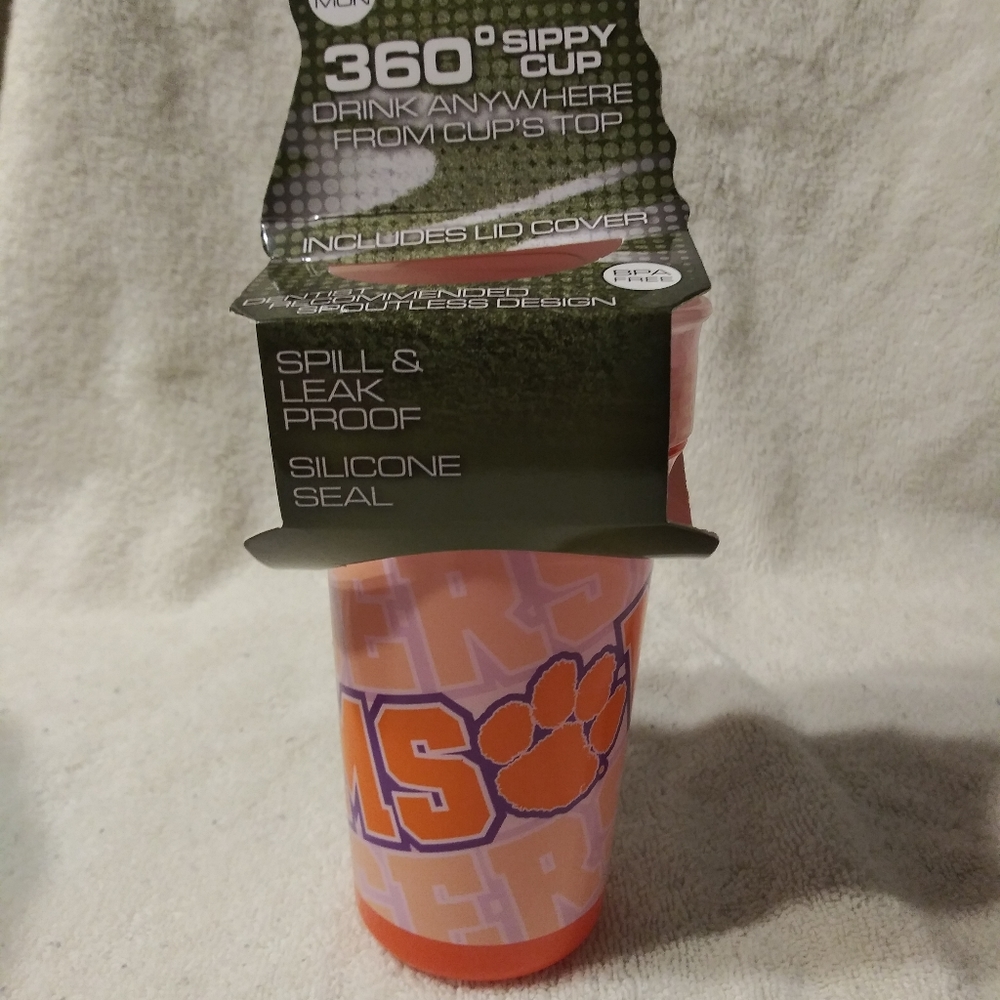 Clemson 360 Sippy Cup